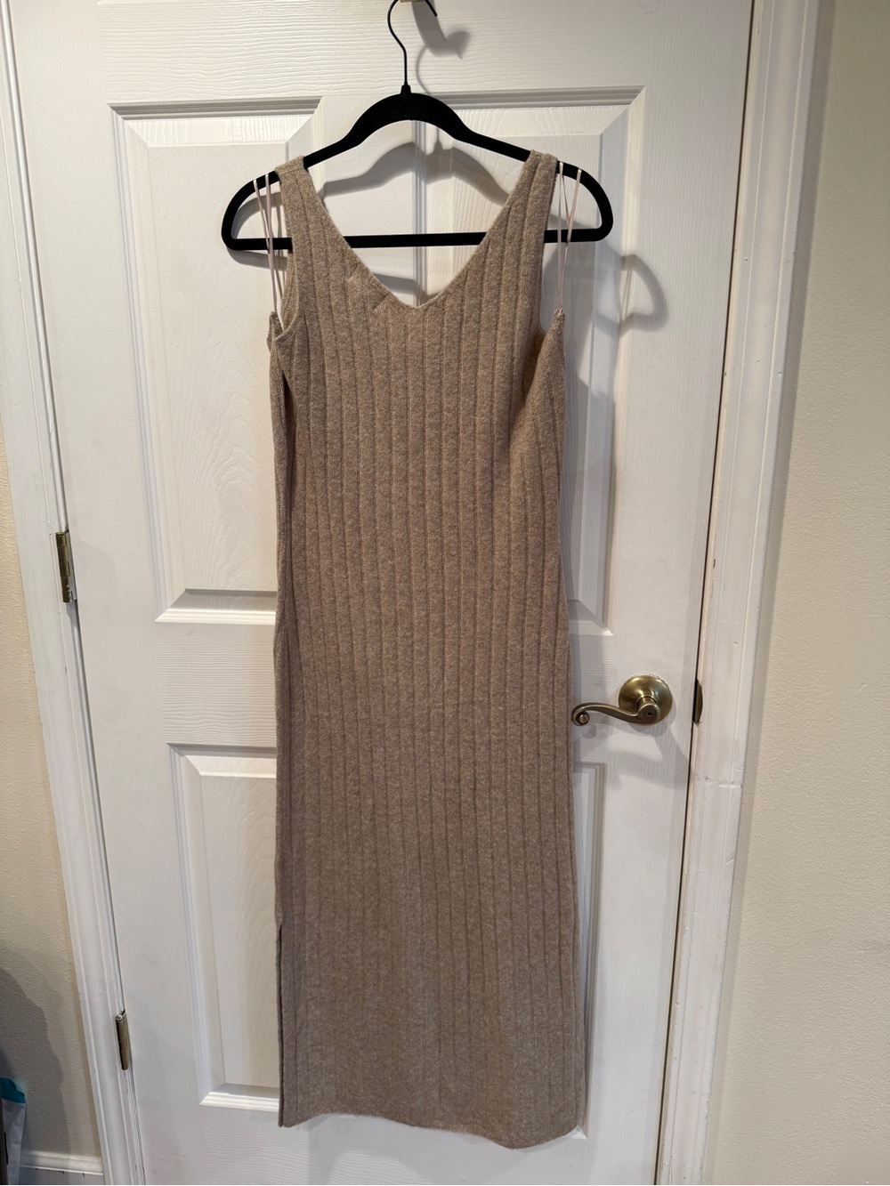 Universal Thread Women's Ribbed Maxi
Sweater Dress in Tan - Picture 2 of 3